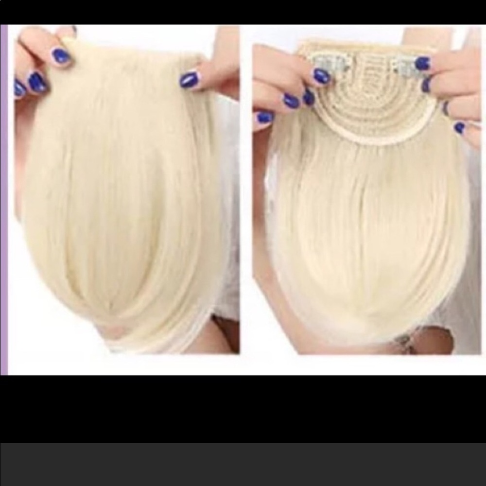 CLIP-ON BANGS of all colors!